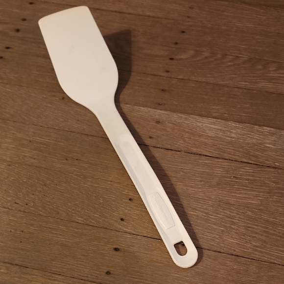 Rubbermaid White Vintage Nylon Spatula Flipper Turner #1971 Kitchen Utensil - Picture 1 of 4